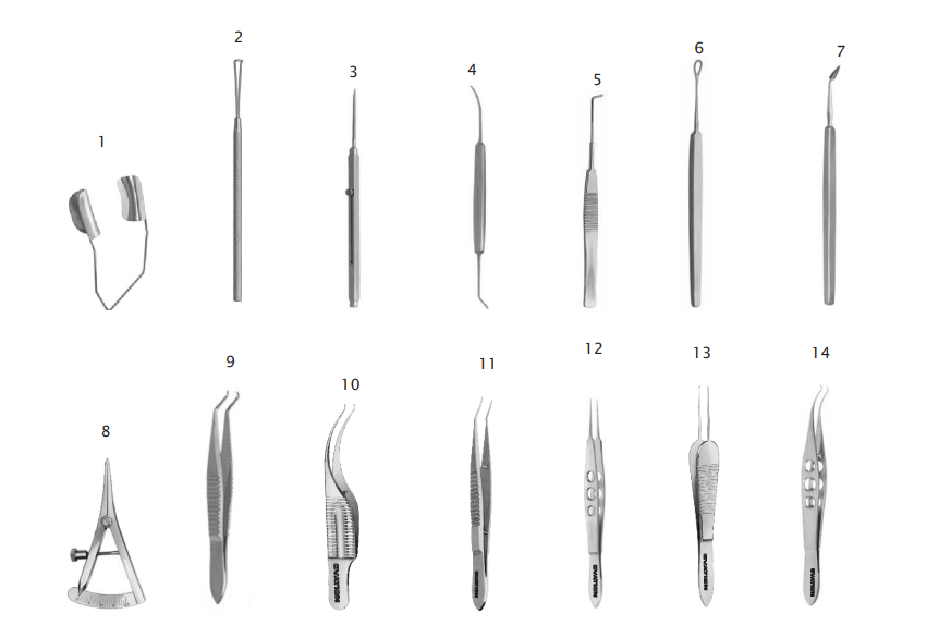 Intracapsular Cataract Extraction Set (Ic Ce)